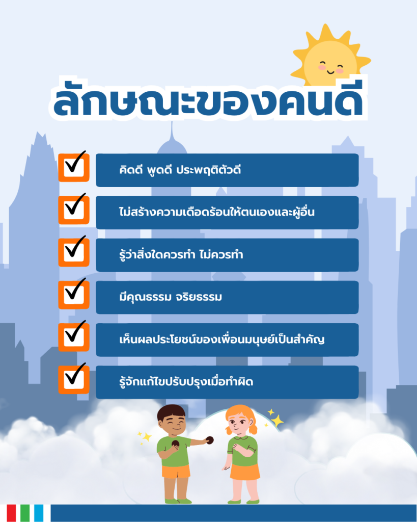 ลักษณะของคนดี